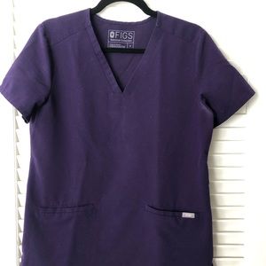 Figs Casma 3 pocket scrub top size S